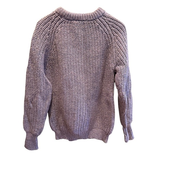 Vtg Cottage Knitwear By Classic Knit Men’s 100 % Wool Sweater Light Purple M - Picture 8 of 14